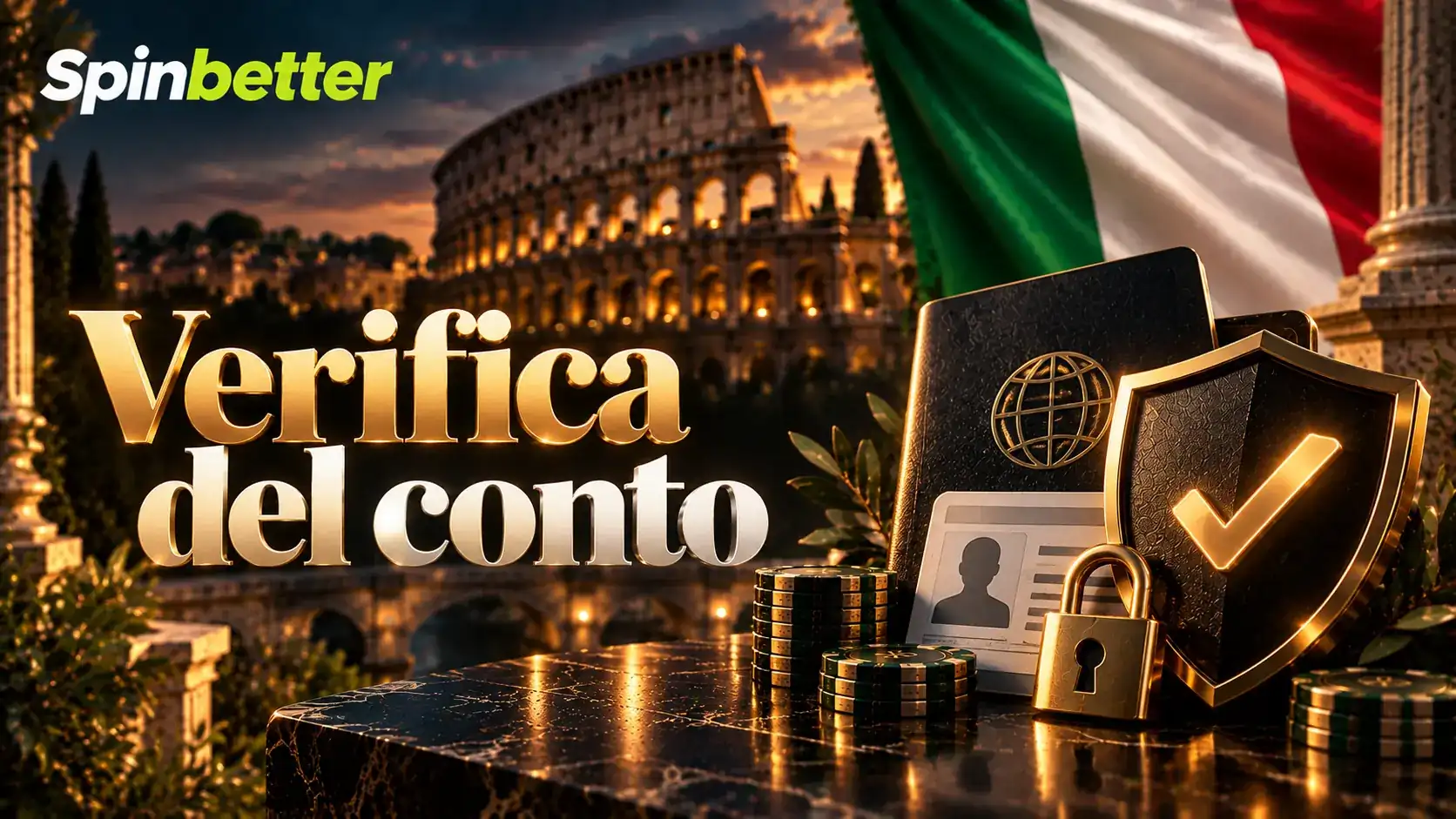 Documenti e conferma di sicurezza per la verifica del conto di gioco